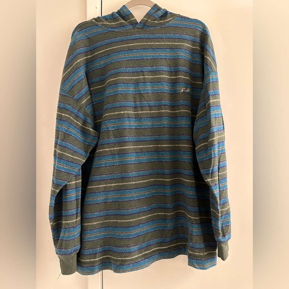 Rare 80s Vintage RUSTY Surfer Pullover  Sweatshirt Surf Hoodie Men’s Sz L